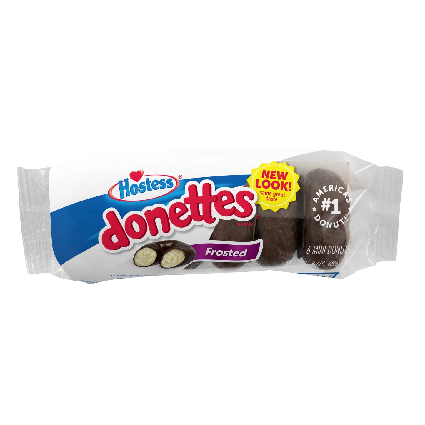 Hostess Frosted Donettes Single Serve, 6 Count, 3 oz