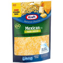 Kraft Mexican Style Four Cheese Blend Shredded Cheese, 16 oz Bag