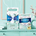 Tampax Pure Cotton Tampons, Unscented, Regular Absorbency, 24 Ct