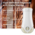 Glade PlugIns Refill 2 ct, Cashmere Woods, 1.34 FL. oz. Total, Scented Oil Air Freshener Infused with Essential Oils