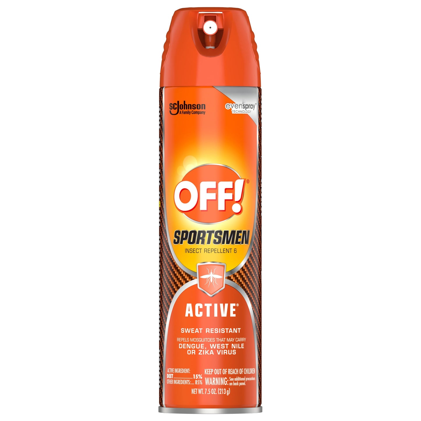 OFF! Sportsmen Active Insect Repellent VI, 7.5 fl oz