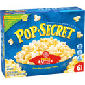 Pop Secret Microwave Popcorn, Extra Butter Flavor, 3.2 oz Sharing Bags, 6 Ct