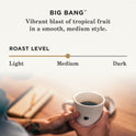 Peet's Coffee Big Bang Ground Coffee, Premium Medium Roast, 100% Arabica, 10.5 oz