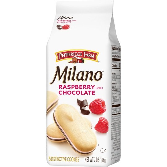 Pepperidge Farm Milano Cookies, Raspberry Chocolate, 7 oz Bag