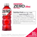 POWERADE Electrolyte Enhanced Zero Sugar Fruit Punch Sport Drink, 20 fl oz, 8 Count Bottles