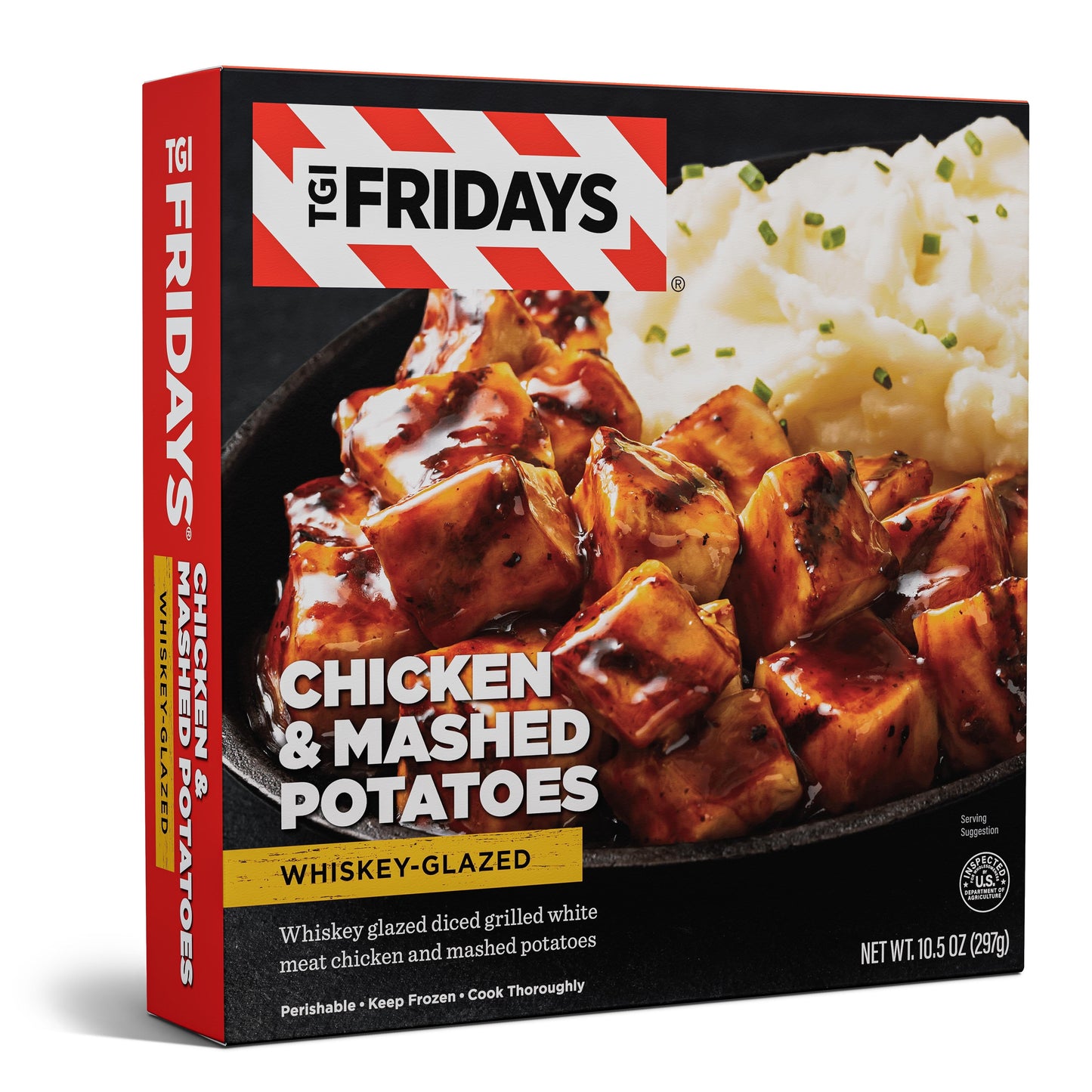 TGI Friday's Whiskey Glazed Chicken and Mashed Potatoes, 10.5oz