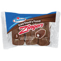 Hostess Devil's Food Zingers, Single Serve, 3 Count, 3.81 oz