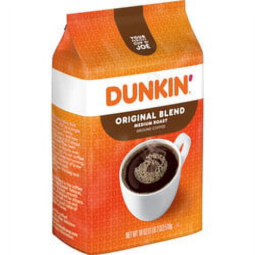 Dunkin' 18 Ounce Original Roast & Ground Coffee Bag