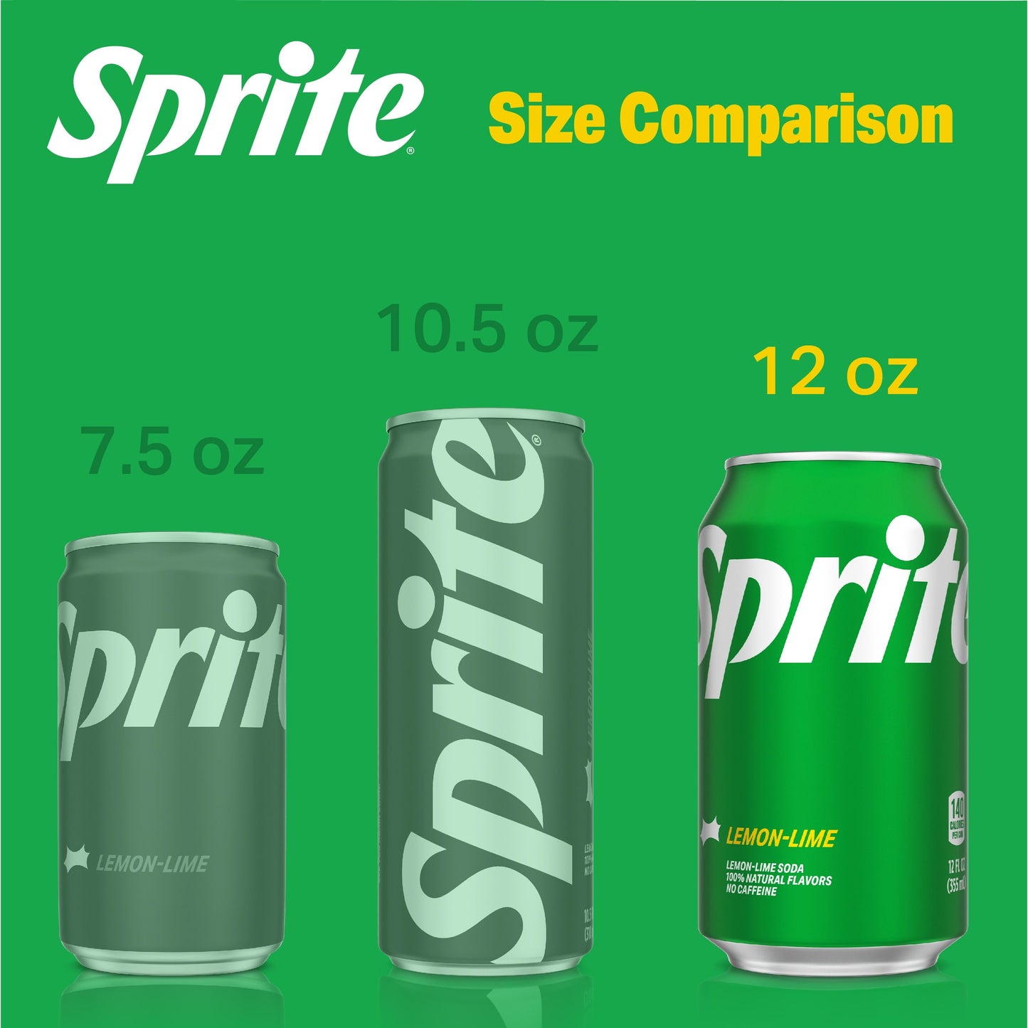 Sprite Lemon Lime Soda Pop, 12 fl oz, 24 Pack Cans