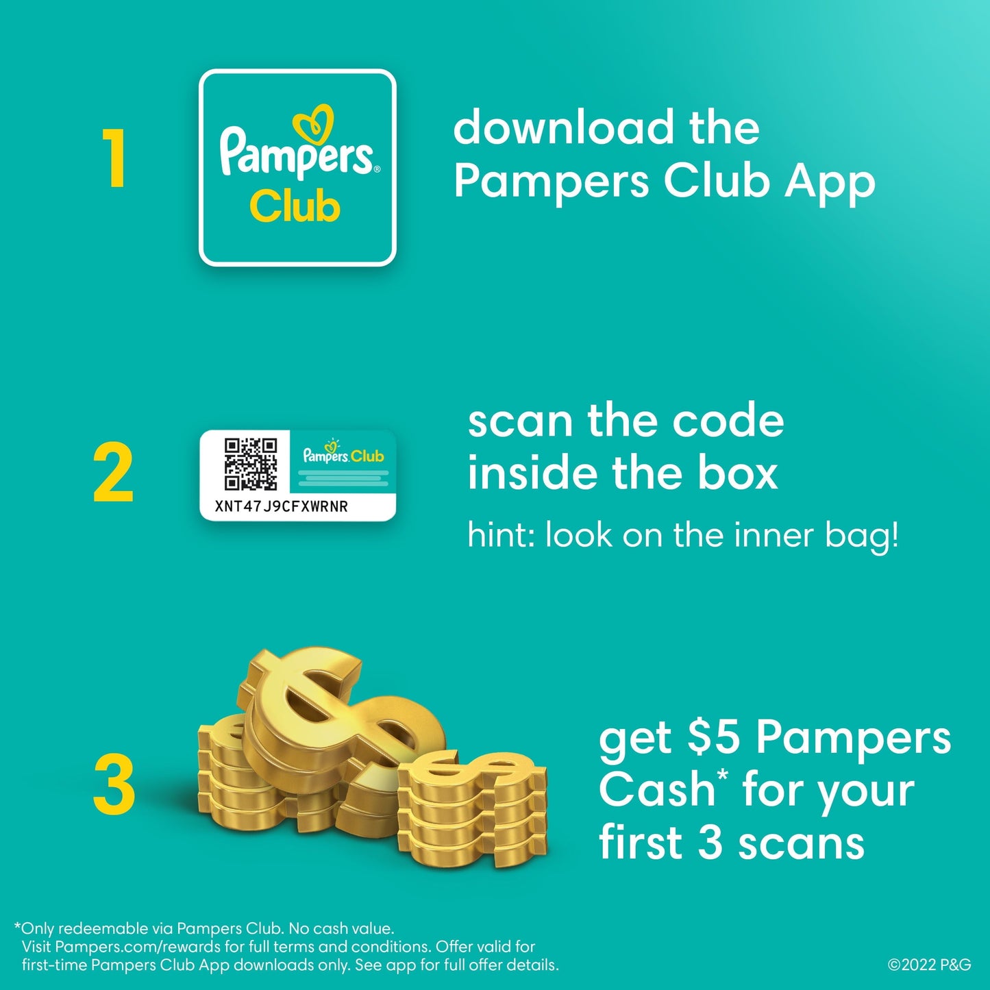 Pampers Baby Dry Diapers Size 5, 78 Count