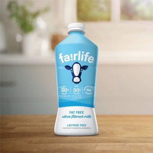 fairlife Lactose Free Fat Free Ultra Filtered Milk, 52 fl oz