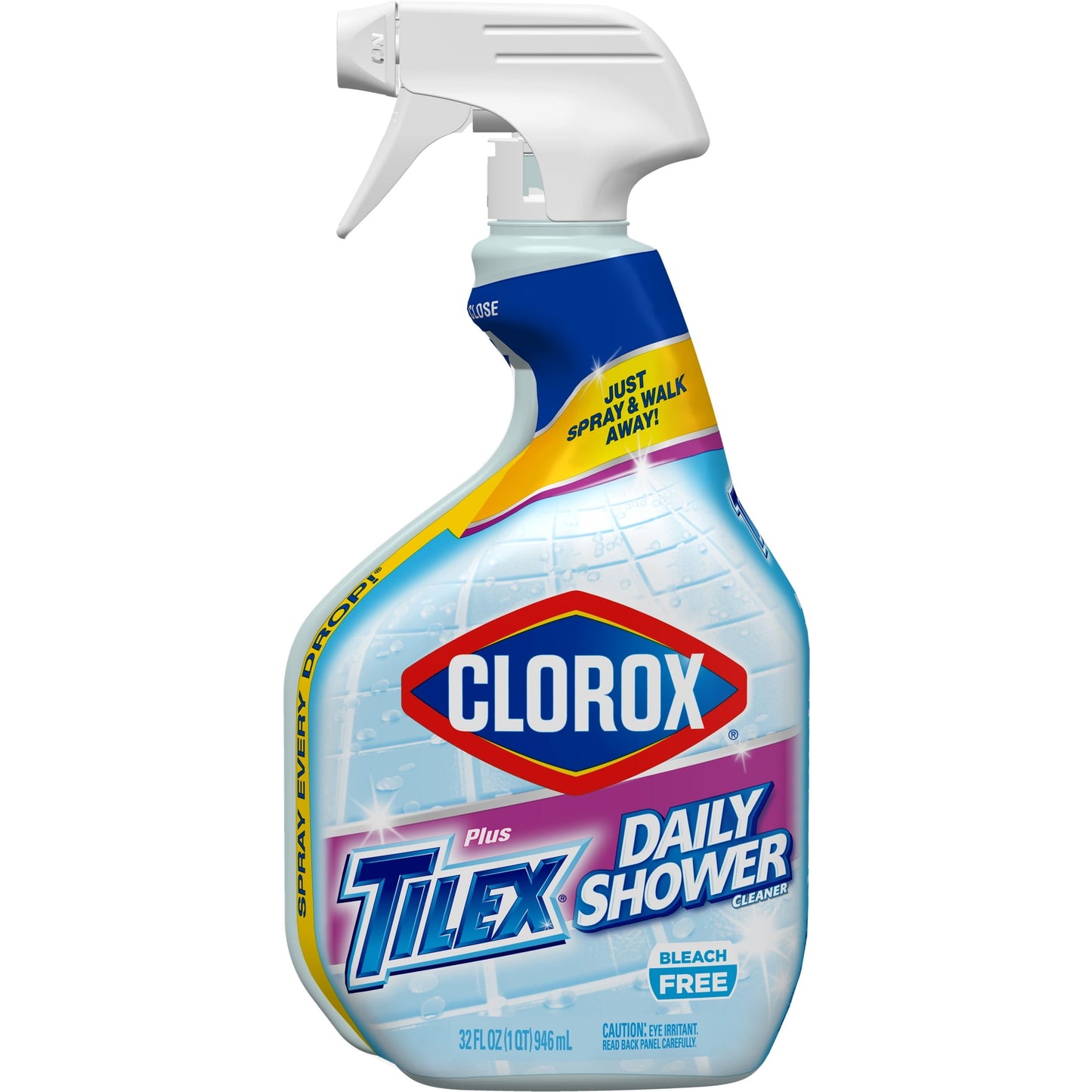 Clorox Plus Tilex Daily Shower Bathroom Cleaner Spray, 32 fl oz