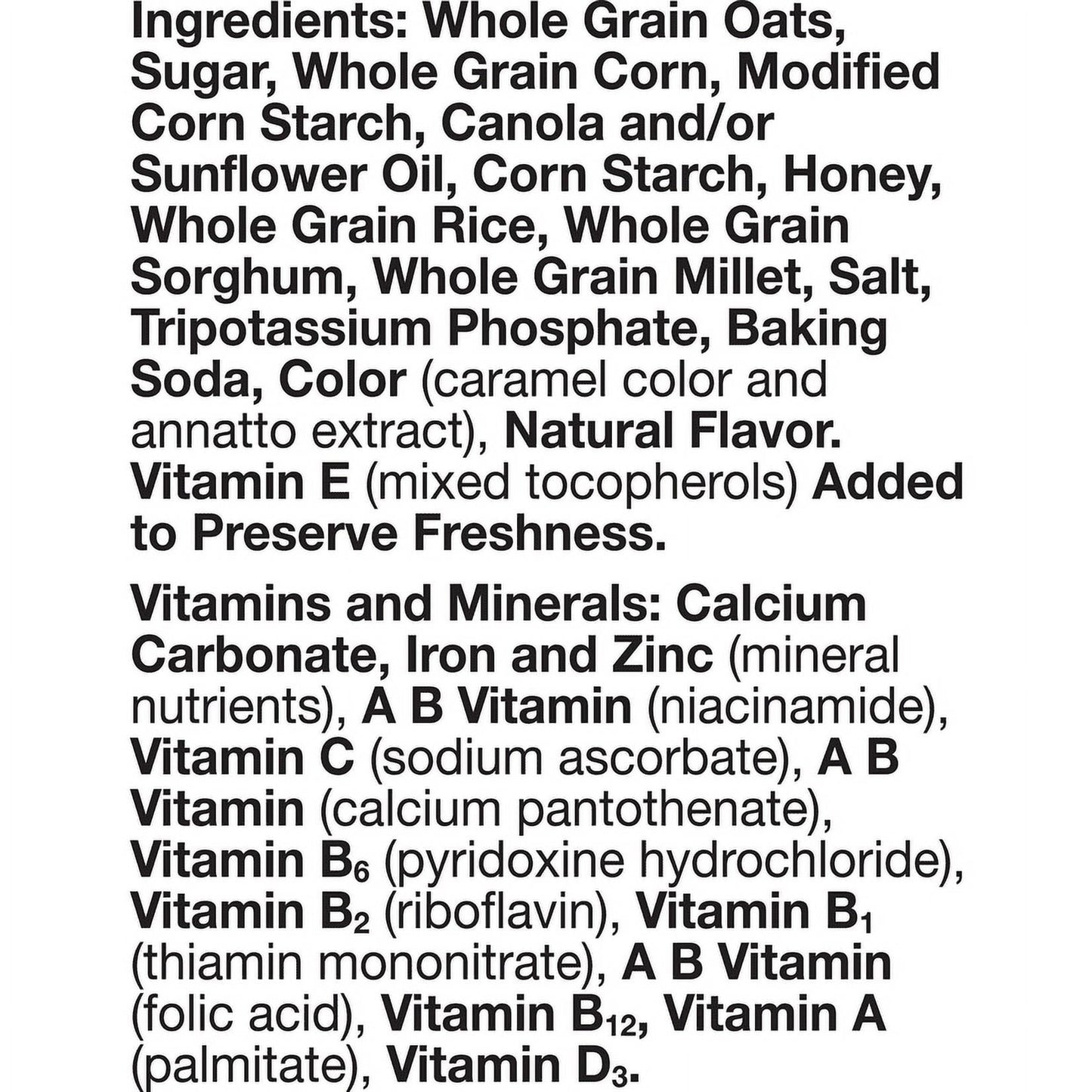 Cheerios Oat Crunch Oats & Honey Oat Breakfast Cereal, Family Size, 24 oz