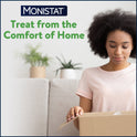 Monistat 3 Day Yeast Infection Treatment, 3 Miconazole Pre-Filled Cream Tubes & External Itch Cream