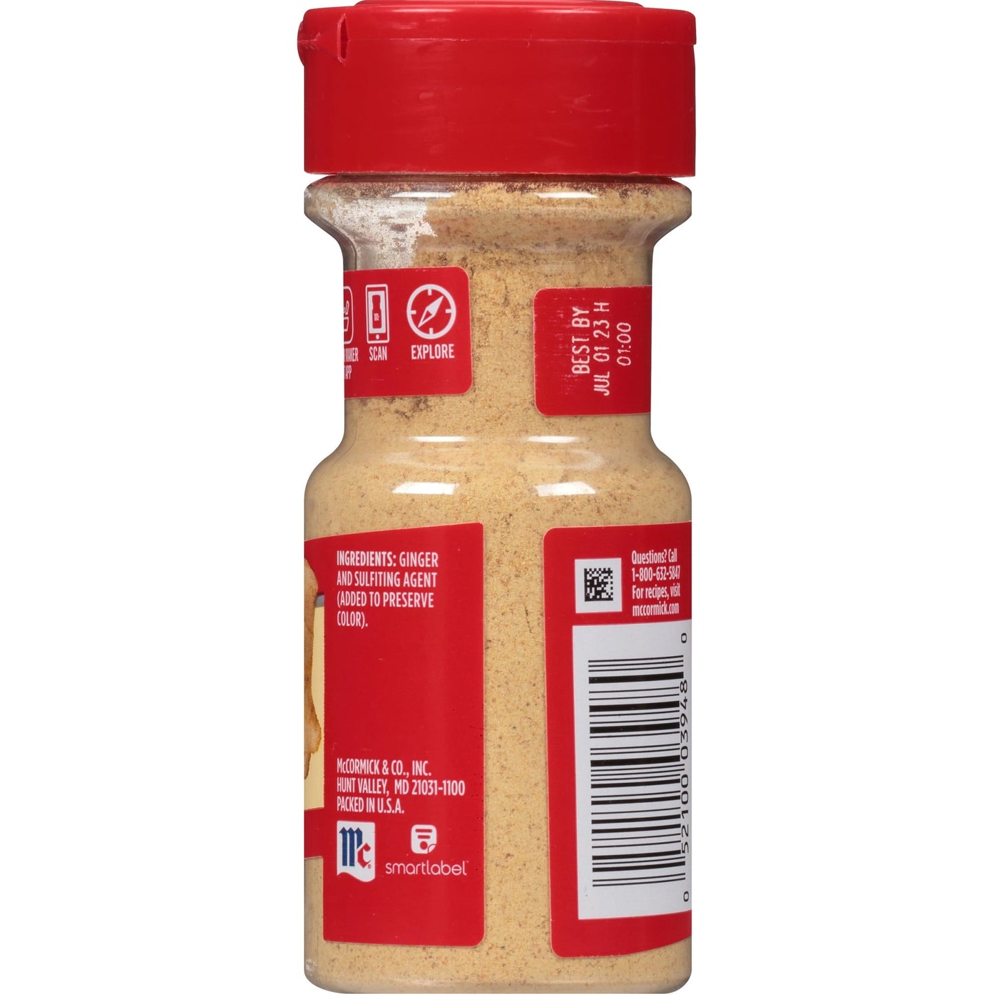 McCormick Ginger - Ground 1.5, 1.5 oz Mixed Spices & Seasonings