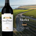 Chateau Ste. Michelle Columbia Valley Merlot Wine Red Wine, 750 ml Bottle, 13.5% ABV