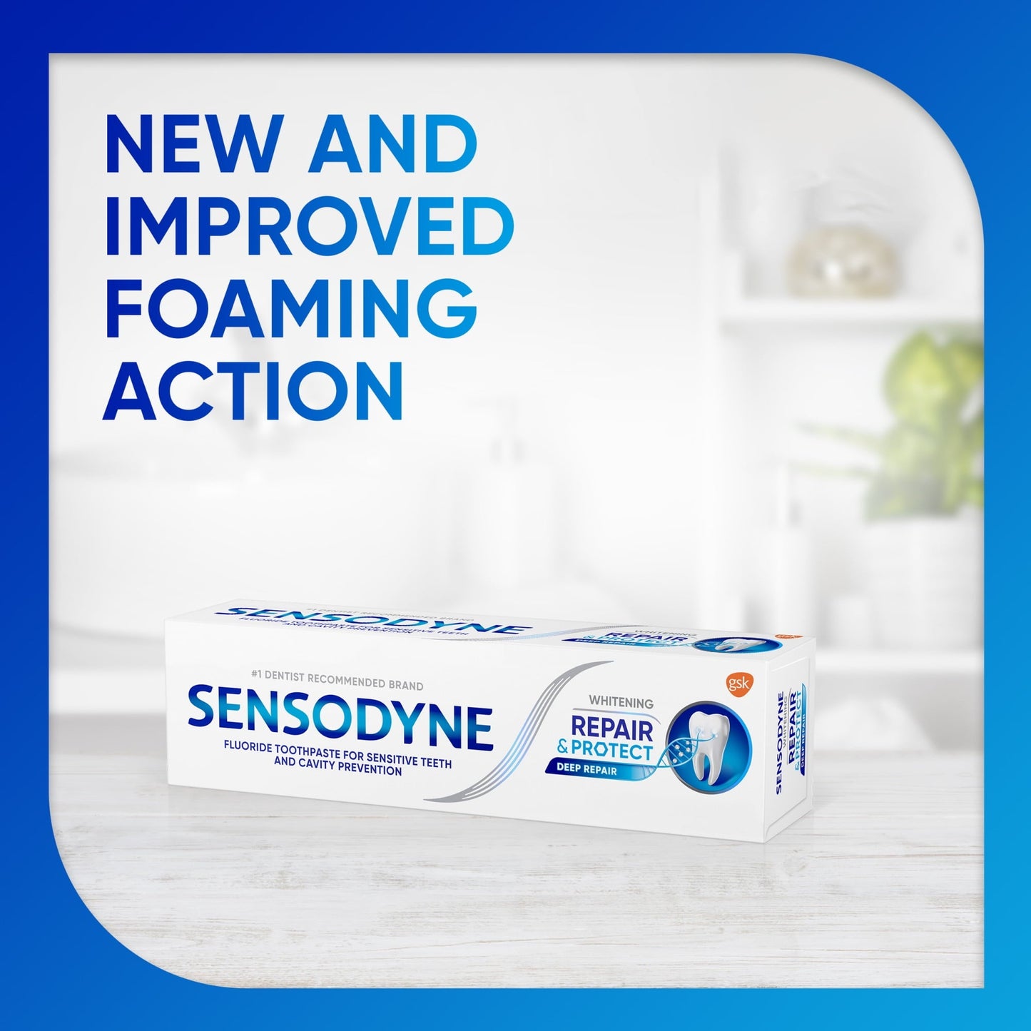 Sensodyne Repair and Protect Whitening Sensitive Toothpaste, 3.4 Oz