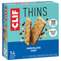 CLIF BAR Thins - Chocolate Chip - Crispy Snack Bars - Made with Organic Oats - Non-GMO - Plant-Based - 100 Calorie Packs - 0.78 oz. (7 Pack)