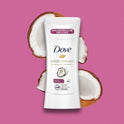 Dove Advanced Care Long Lasting Women's Antiperspirant Deodorant Stick, Caring Coconut, 2.6 oz