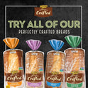 Nature's Own Perfectly Crafted Multigrain Bread, Thick-Sliced Loaf, 22 oz