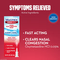 Mucinex Sinus Max Nasal Spray, Nasal Congestion Relief, Cooling Menthol, 0.75 fl oz