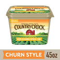 Country Crock Churn Style Buttery Spread, 45 oz Tub (Refrigerated)