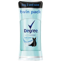 Degree Ultra Clear Long Lasting Women's Antiperspirant Deodorant Stick Twin Pack, Pure Clean, 2.6 oz