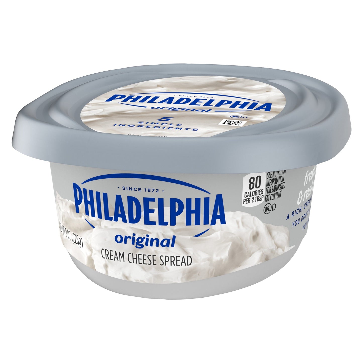 Philadelphia Original Cream Cheese Spread, 8 oz Tub