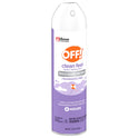 OFF! Clean Feel Insect Repellent 1, Aerosol Mosquito & Bug Spray with Picaridin, 7.5 oz