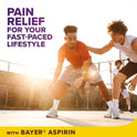 Bayer Back & Body Extra Strength Pain Reliever Aspirin w Caffeine, 500mg Coated Tablets, 200 Count