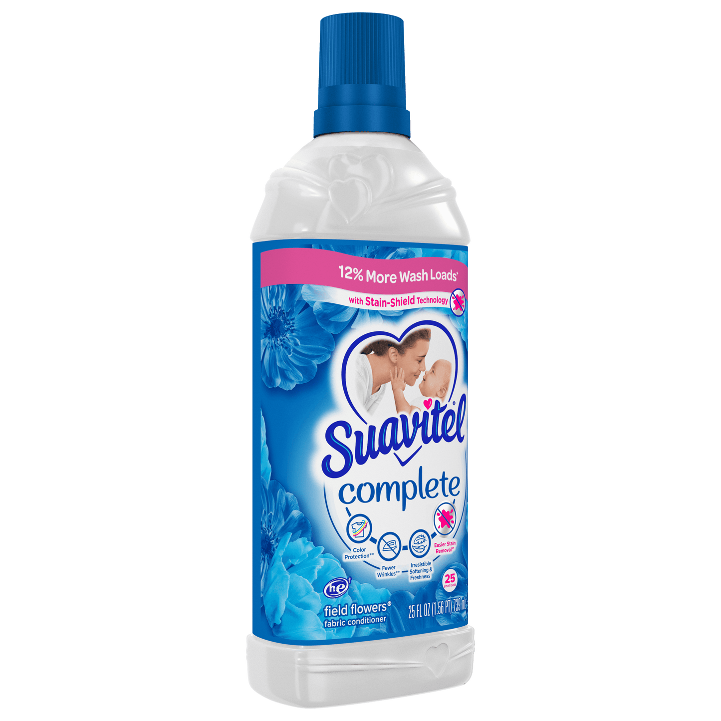 Suavitel Complete Fabric Softener Field Flowers, 25 Oz