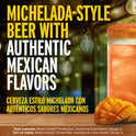 Modelo Chelada Variety Pack Mexican Import Flavored Beer, 12 Pack Beer, 12 fl oz Cans, 3.5% ABV