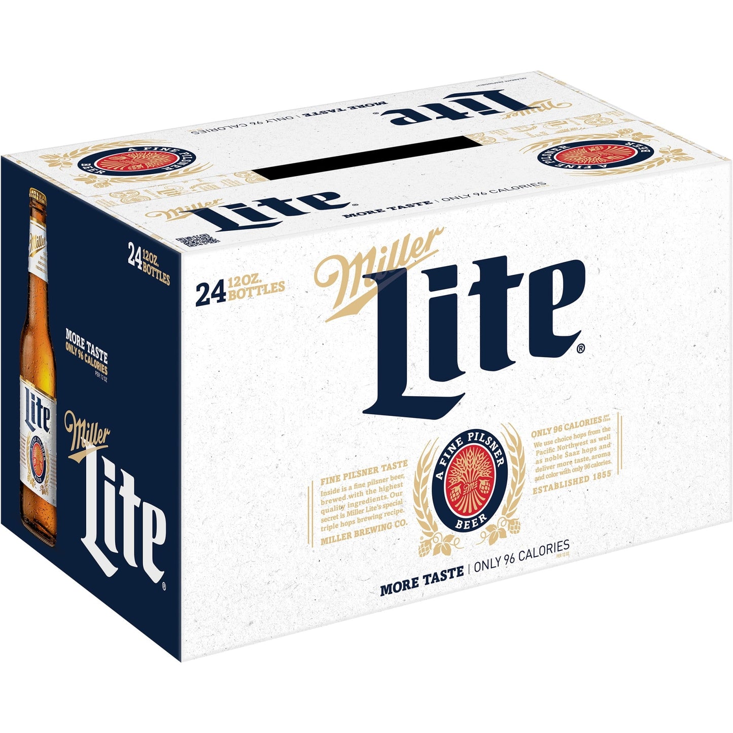 Miller Lite Lager Beer, 24 Pack, 12 fl oz Bottles, 4.2% ABV