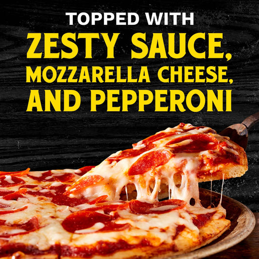 Tombstone Frozen Pizza, Pepperoni Original Thin Crust Pizza with Marinara Sauce, 19.3 oz (Frozen)