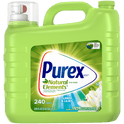 Purex Natural Elements Liquid Laundry Detergent, Linen & Lillies, 240 Loads, 312 Fl Oz