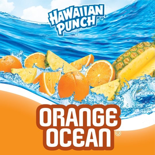 Hawaiian Punch Orange Ocean Juice, 1 Gal, Bottle