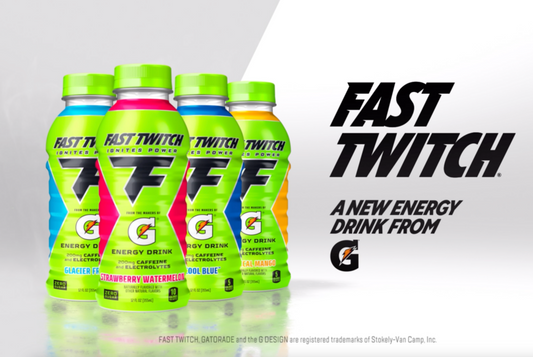 Fast Twitch Energy drink from Gatorade, Strawberry Watermelon, 12 fl oz