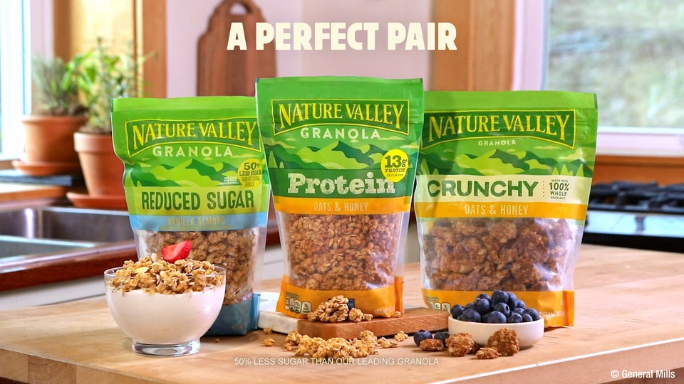 Nature Valley Crunchy Granola, Cinnamon, Resealable Bag, 16 OZ