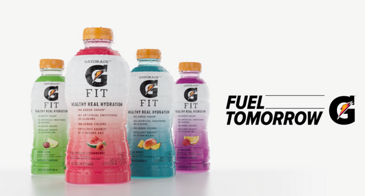 Gatorade Fit Electrolyte Beverage, Healthy Real Hydration, Blackberry Raspberry, 16.9 oz Bottle