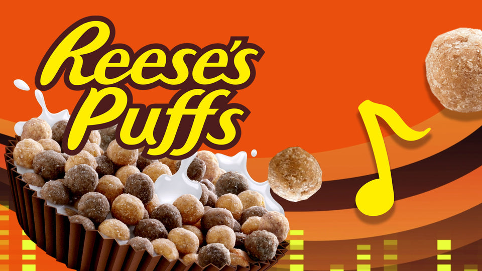 REESEâS PUFFS Chocolatey Peanut Butter Cereal, Kid Breakfast Cereal, Value Bag, 35 oz