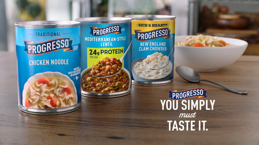 Progresso Tomato Basil Soup, Vegetable Classics Canned Soup, Gluten Free, 19 oz