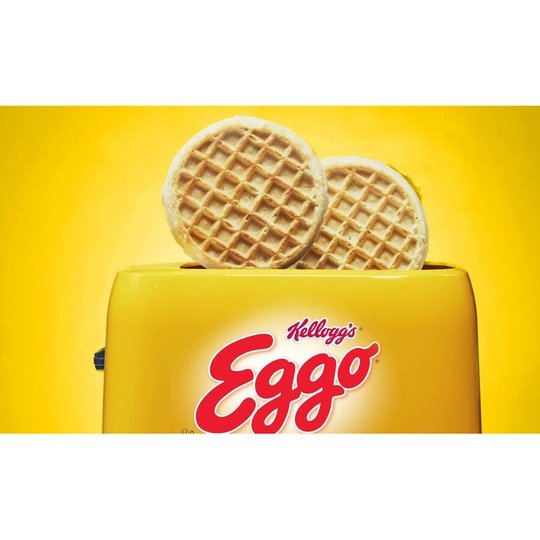 Eggo Thick and Fluffy Original Waffles, 11.6 oz, 6 Count (Frozen)