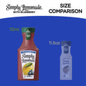 Simply Non GMO All Natural Lemonade with Blueberry Juice, 52 fl oz