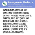 V8 Blends 100% Juice Pomegranate Blueberry Juice, 46 fl oz Bottle