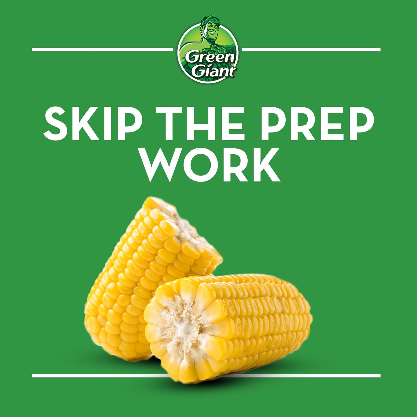 Green Giant Corn on the Cob Extra Sweet, 12 Ct (Frozen Vegetables)