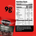 Jack Link’s Beef Jerky, Peppered, 100% Beef, 11g of Protein per Serving, 2.85 oz Bag