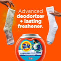 Tide Power Pods Laundry Detergent Soap Packs with Febreze, Sport Odor Defense, 25 Ct