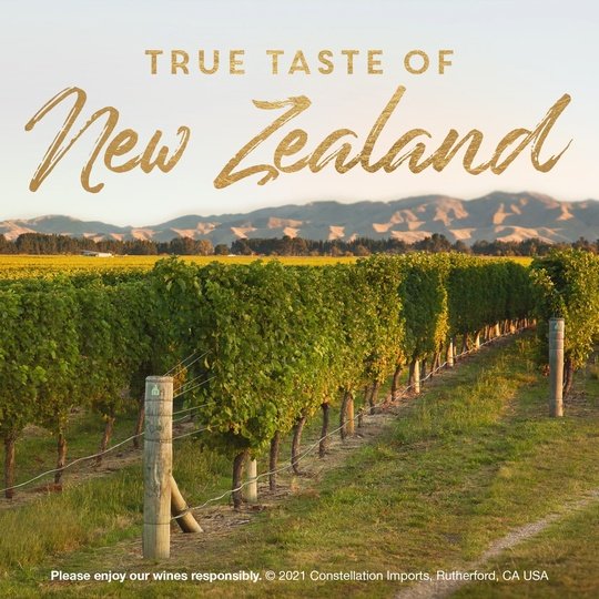 Kim Crawford Illuminate New Zealand Sauvignon Blanc White Wine, 750 ml Bottle, 7% ABV