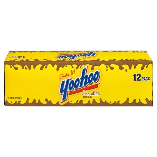 Yoo-hoo Chocolate Drink, 11 fl oz cans, 12 pack