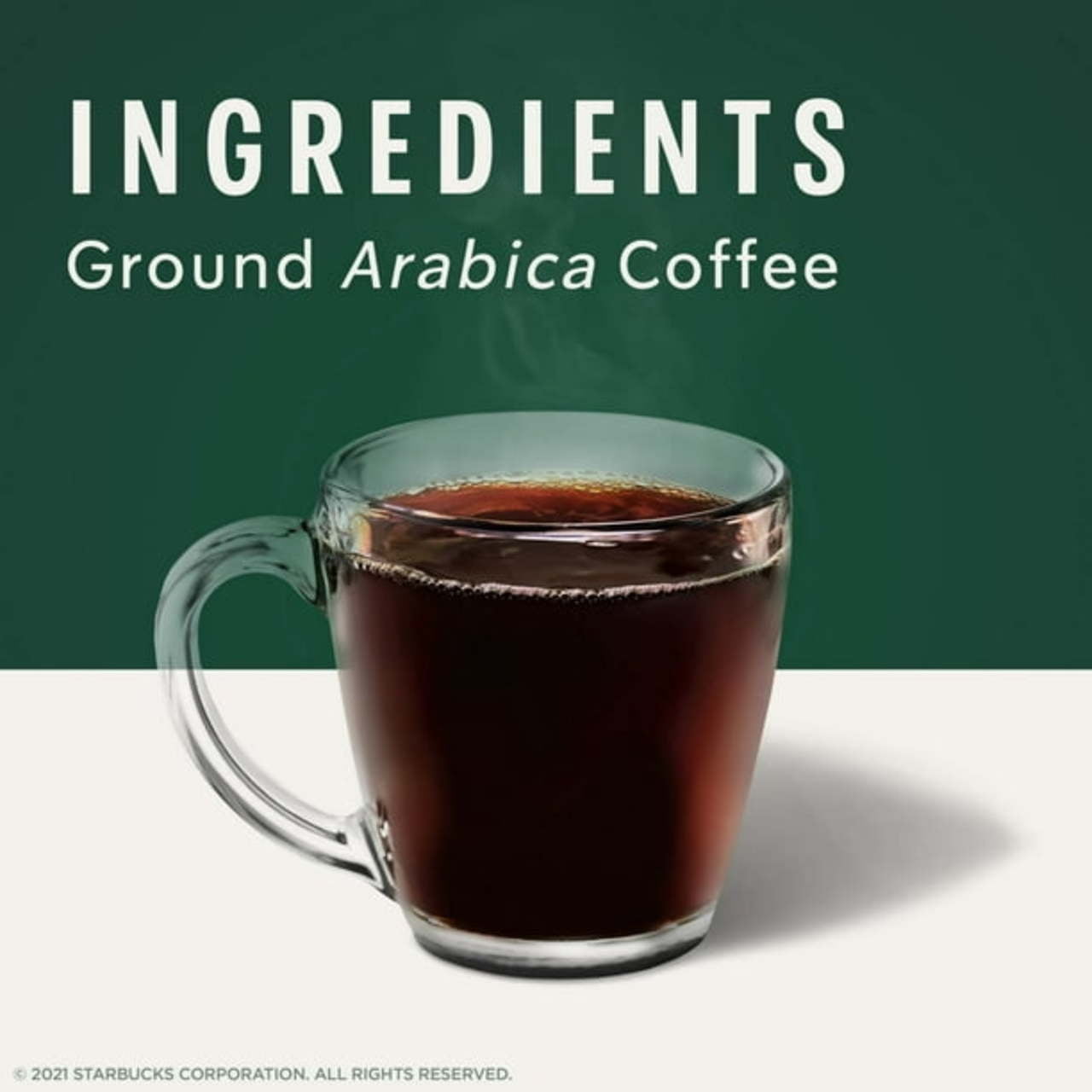 Starbucks Pike Place Roast, Medium Roast Ground Coffee, 100% Arabica, 28 oz